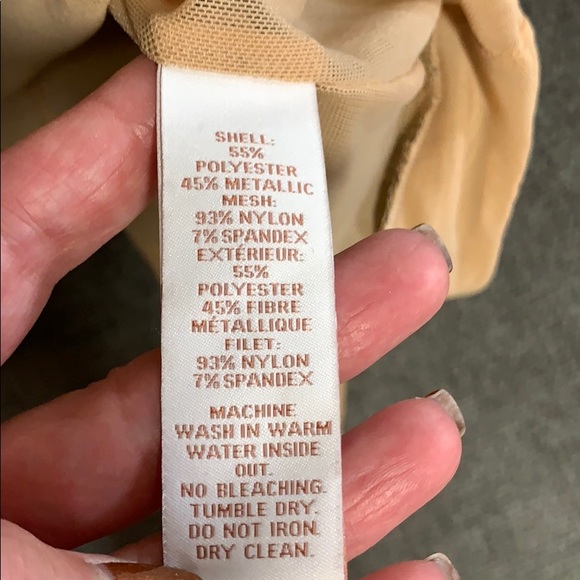 From Saks SCRIPTED bodysuit 🌟perfect 🌟 - Picture 11 of 12